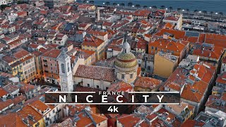 Nice City France 🇫🇷 by Drone in 4K 60FPS