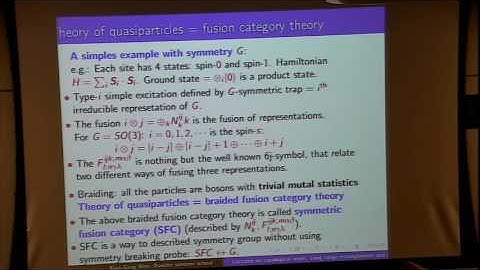 Theory of topological order IV -- Xiao-Gang Wen