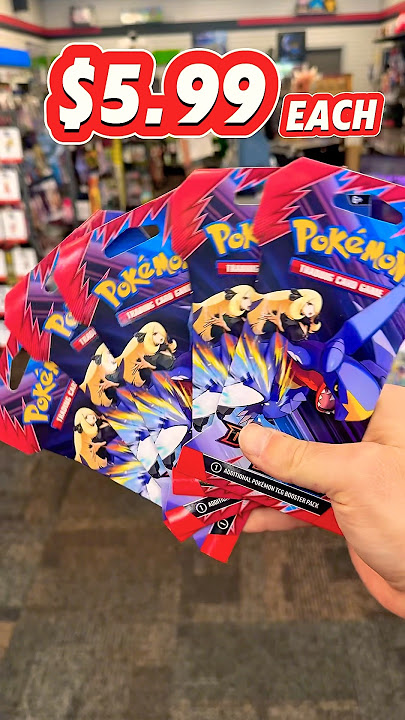 We Found Pokémon Destined Rivals At GameStop!