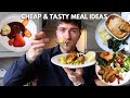 4 cheap  easy meal ideas  budget vegetarian meals