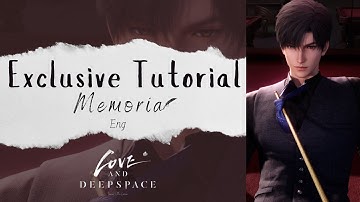 [ENG | 4K] Love and Deepspace - Zayne - Exclusive Tutorial [ALL CHOICES]