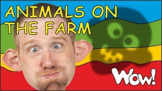Animals on the Farm | New Stories for Kids from Steve and Maggie | Story for kids by Wow English TV