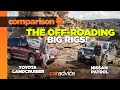 Toyota LandCruiser v Nissan Patrol Off-Road Comparison | CarAdvice