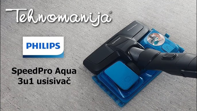 Philips PowerPro Aqua 3-in-1 FC6409 stick vacuum cleaner - YouTube