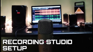 Recording studio setup | audacity | Behringer | audio interface | Sachin Mundas | Naveen Mundas