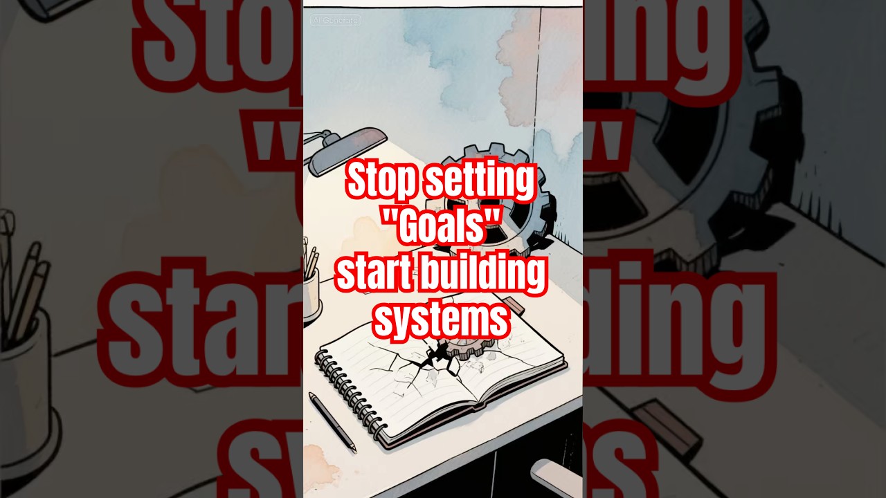 Stop setting "Goals"-start building systems 