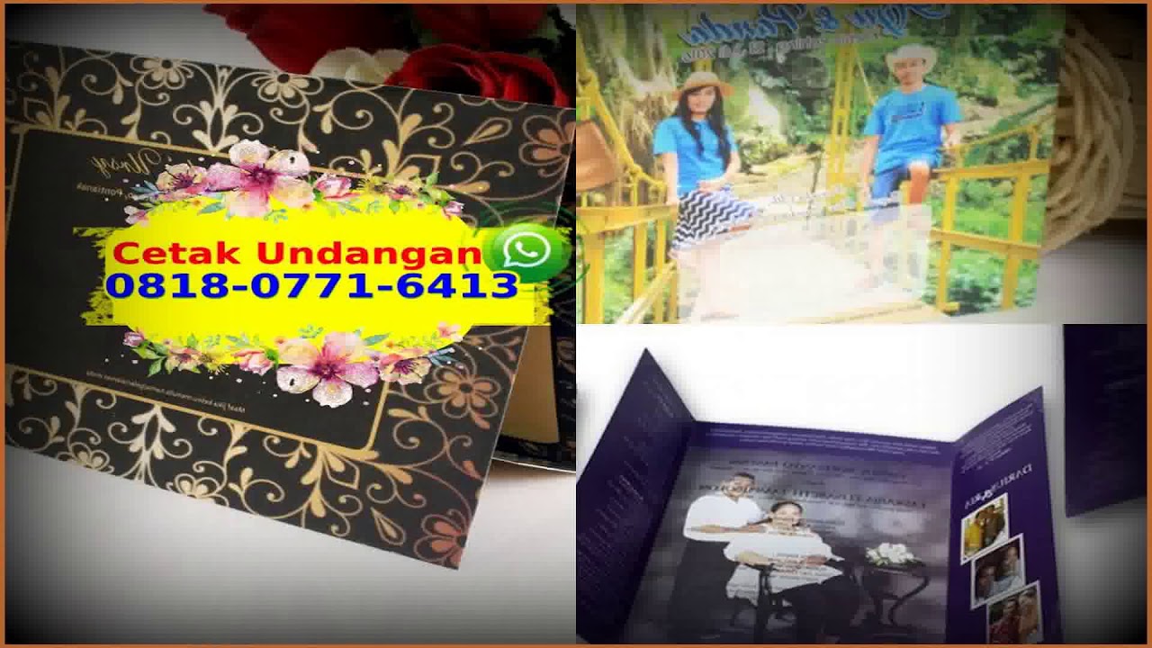 Cara Buat Undangan Resepsi Pernikahan 081807716413 {WA ...