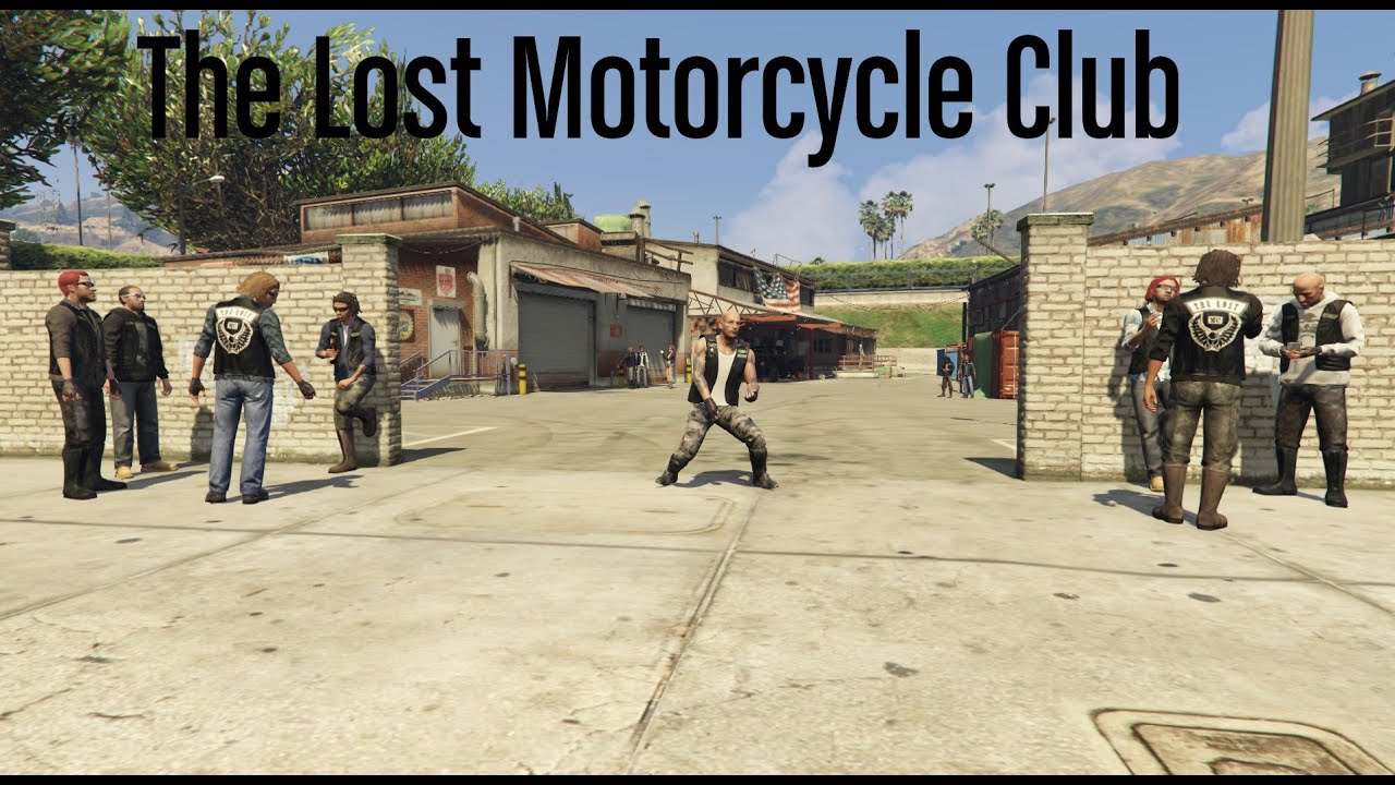 Gta 5 Pc Editor Street Gang The Lost Mc Youtube