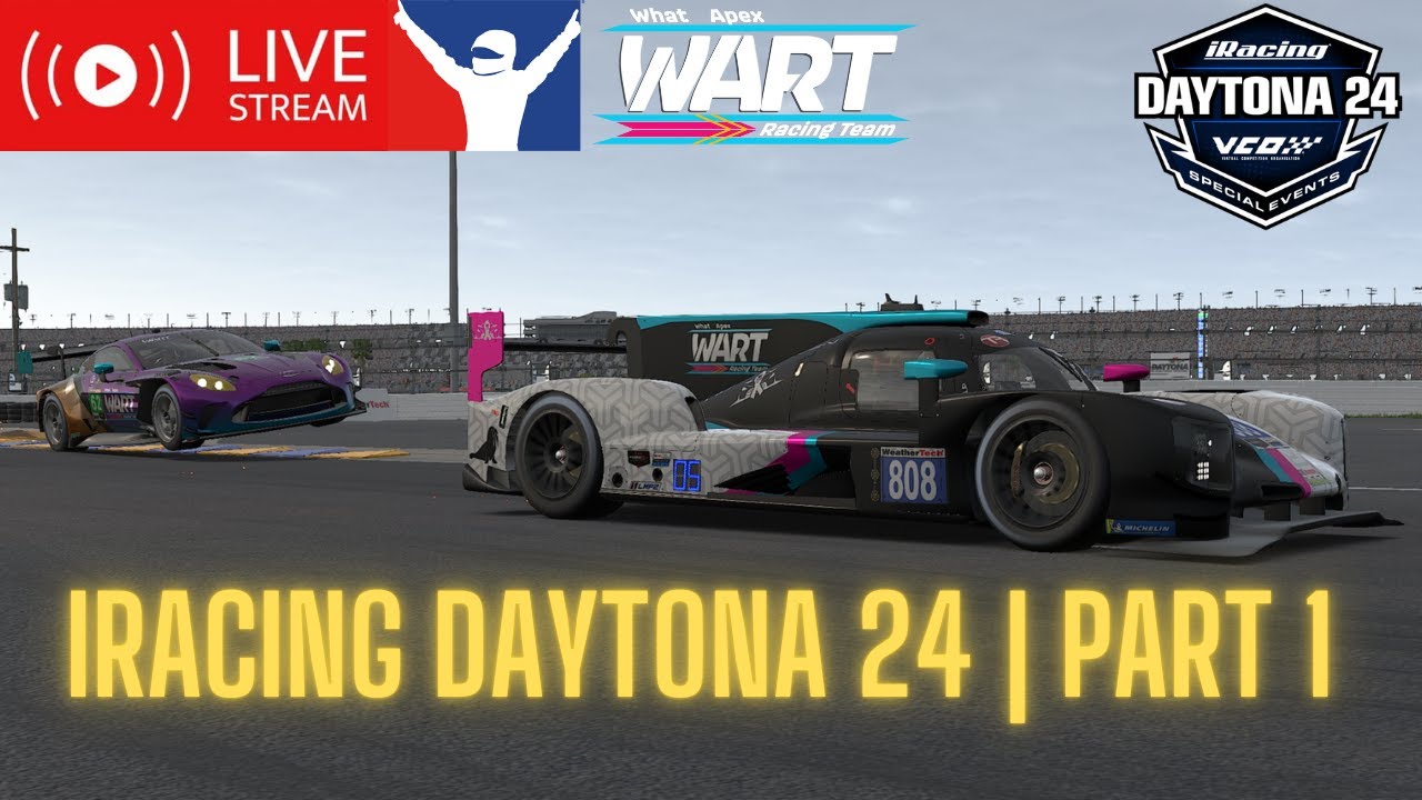 2026 Daytona 24 Hour iRacing Special Event. Part 1