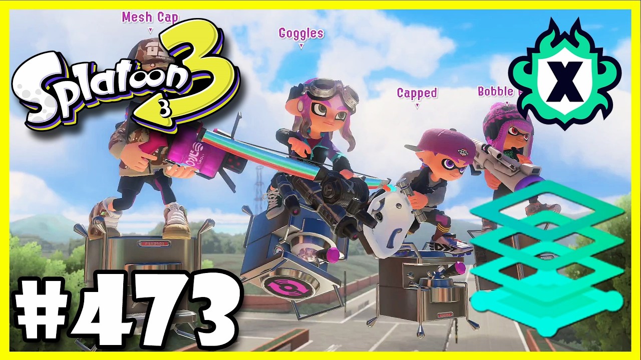 Splatoon 3 Splat Zones X Rank 473