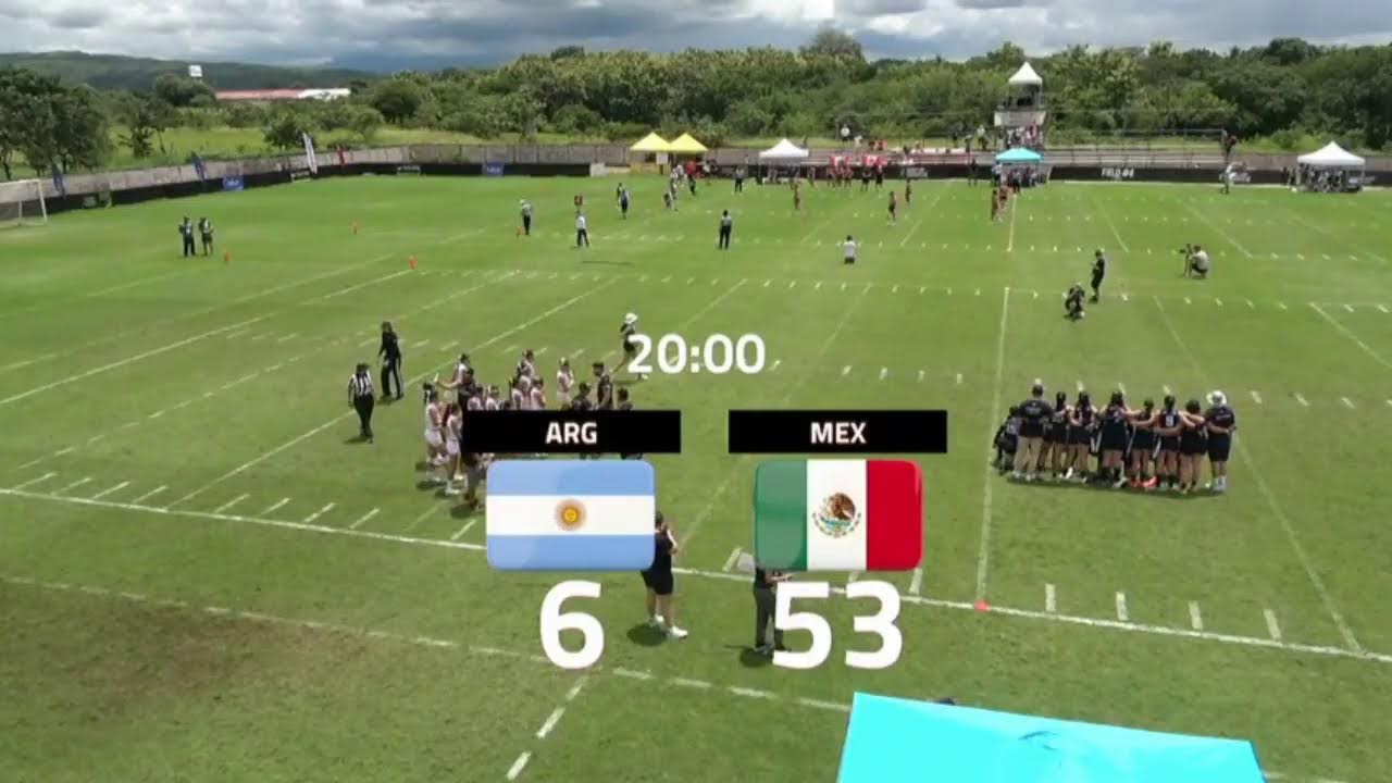 IFAF AMERICAS CONTINENTAL CHAMPIONSHIP - ARGENTINA VS MÉXICO (FEMENIL)