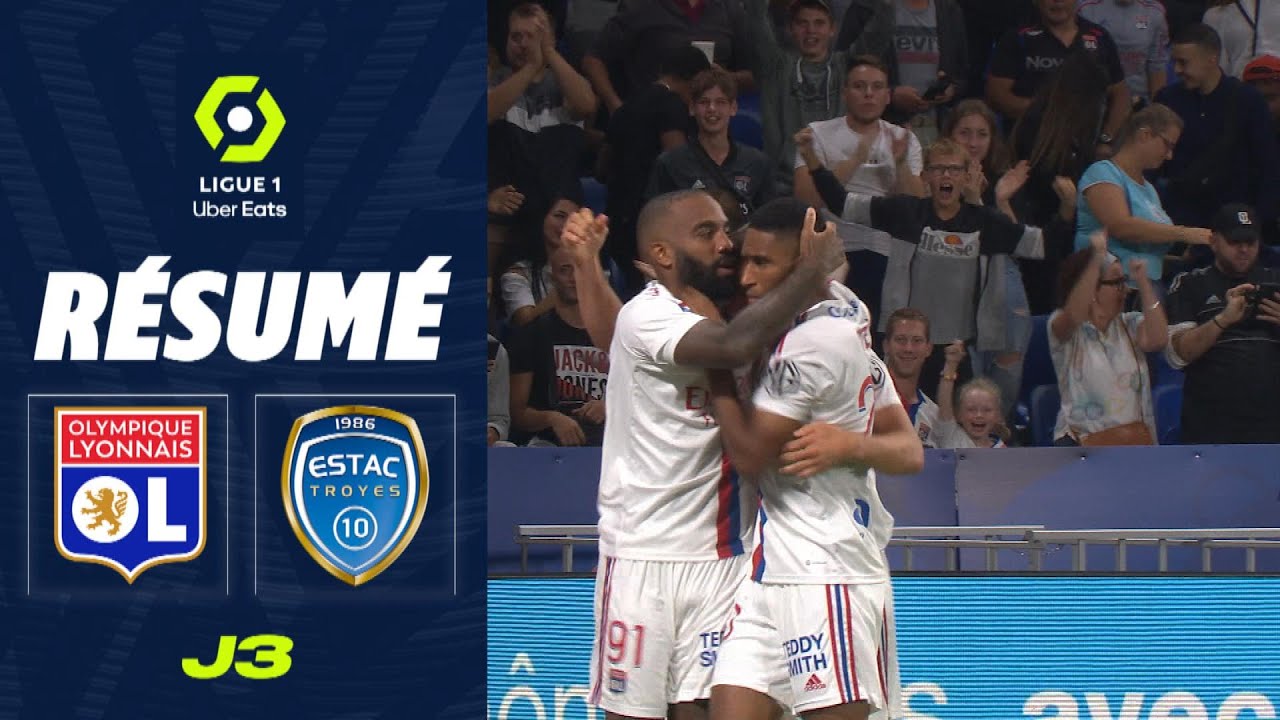 OLYMPIQUE LYONNAIS - ESTAC TROYES (4 - 1) - Résumé - (OL - ESTAC) / 2022-2023