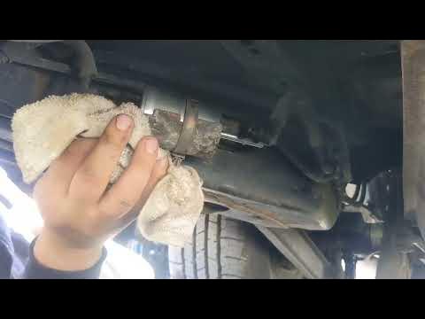 Grand Marquis Fuel Filter Replacement - YouTube