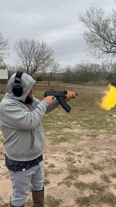 Micro Draco Mag dump‼️ #guns#shooting#draco#ak47