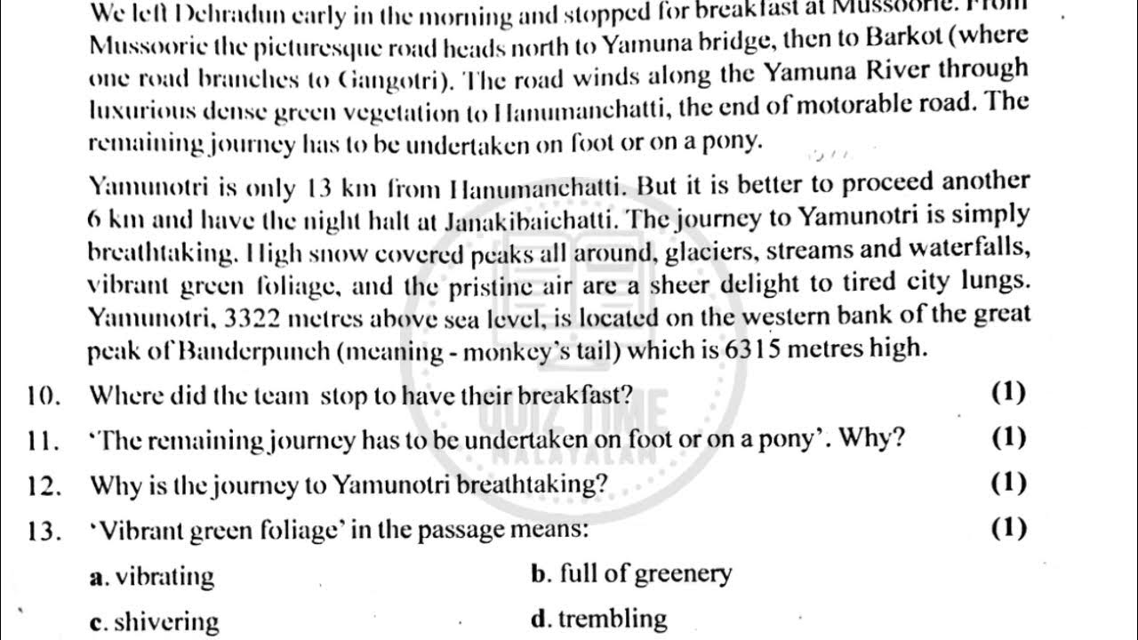 8th annual exam question paper 2023 English.class 8th annual exam