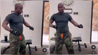 Yahaya Bello spotted training with Military uniform after being declared Wanted by Efcc