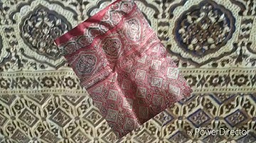 Ajrakh hand block prints