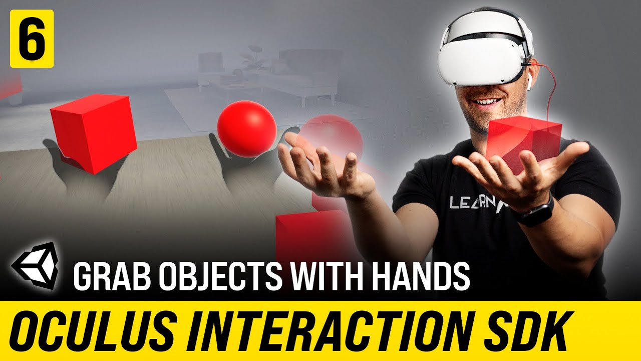 Vellykket Sporvogn Net How To Grab Objects With Hands In VR - Oculus Interaction SDK - YouTube