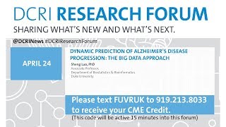Dynamic DRF 25: Prediction of Alzheimer’s Disease Progression: The Big Data Approach