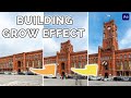 Building grow effect  adobe after effects tutorial
