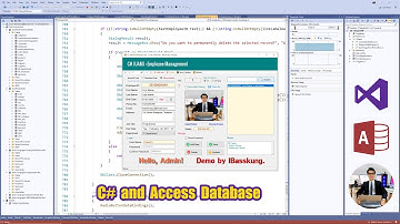 C# and MS Access (UAM) 1. How to Create Tables and Relationships in Microsoft Access