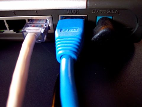 Как подключить компьютер к интернету через кабель от роутера
