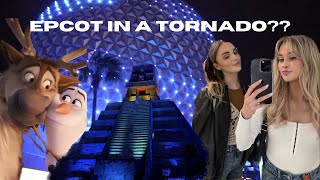 A Tornado at Epcot | Eating at San Angel Inn | Disneybounding | Meeting Anna and Elsa