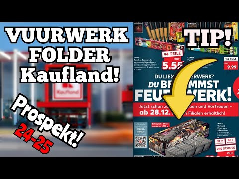 KAUFLAND DUITSLAND VUURWERK