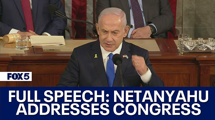 נאום מלא: ראש ממשלת ישראל בנימין נתניהו נואם בפני הקונגרס