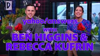 Former Bachelor and Bachelorette answer Yahoo Answers questions and share a hidden talent