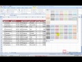 Demo lecție Excel 2007 - Lucrul cu Tabele inteligente - Partea I