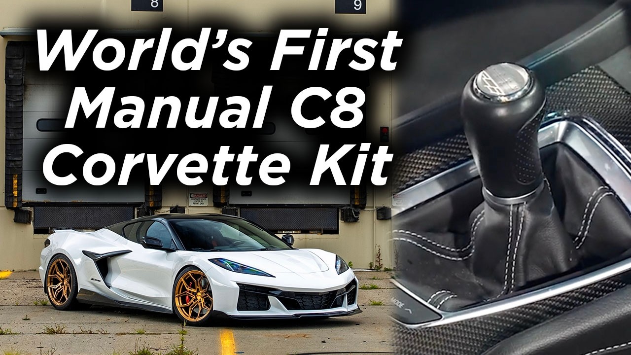 Worlds First Manual C8 Corvette Kit - Paragon Performance - YouTube