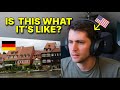 American reacts to a beautiful small german town