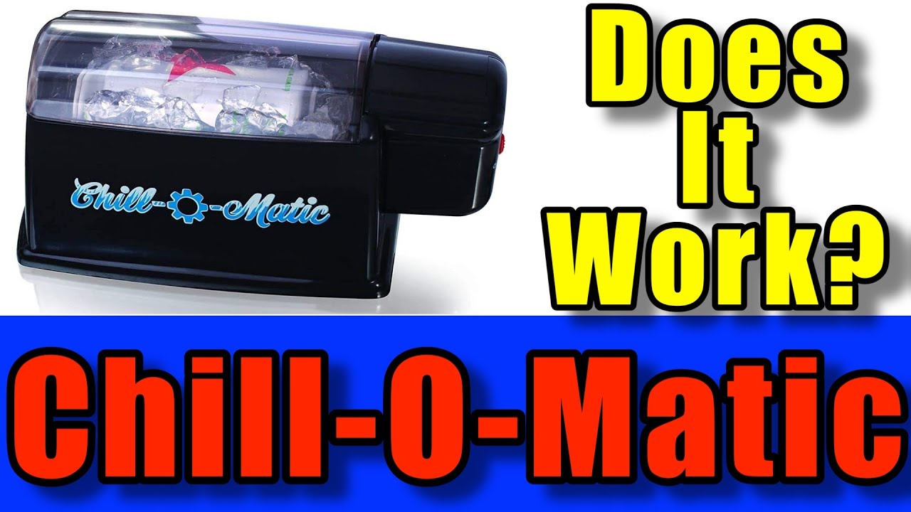 Chill-O-Matic, Does it work? How To Instantly Chill Any Drink