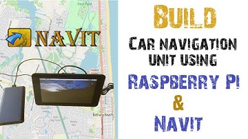 How to build a car navigation unit using Raspberry Pi (DIY Smart Car)