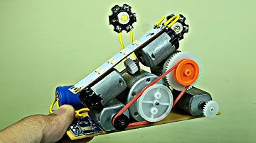 PROTOTYPE MINI STATIONARY GENERATOR USING 9V SIZE DC MOTOR AND LED HPL 3 WHAT