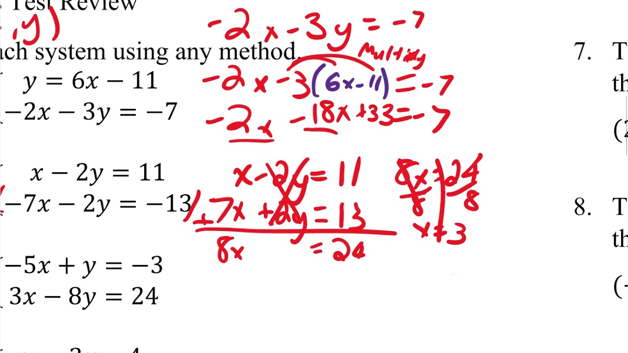 Liberal Arts Math Systems Test Review FULL YouTube