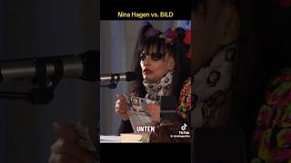 Nina Hagen vs BILD. #ninahagen #bild #hitler #deutsch #ufo #paper #singer #press #interview #news