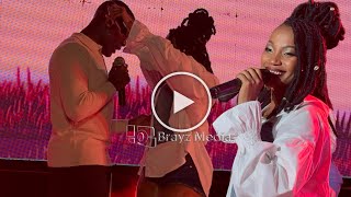 SHEEBAH PERFORMS NJALWALA LIVE FT AARONIX AT SKYZ HOTEL