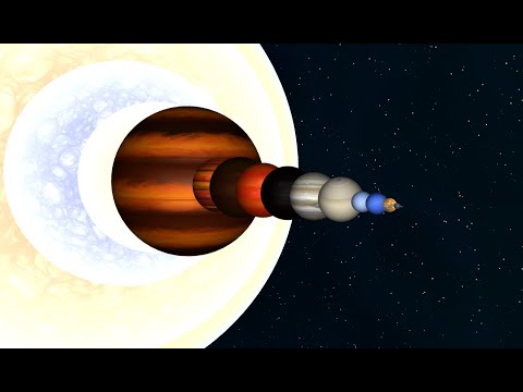 Universe Sandbox - Size Comparison of the Universe 2020