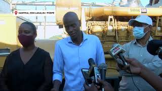 Vizit Prezidan Jovenel Moïse Nan Santral Edh Nan Pòdpè