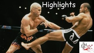 Tito Ortiz vs Wanderlei Silva   Тито Ортиз Вандерлей Сильва  Highlights