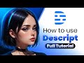 How to use Descript (Full Tutorial)│Ai Hipe