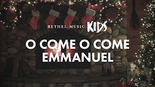 Video thumbnail of "O Come O Come Emmanuel (Official Lyric Video) - Bethel Music Kids | Christmas Party"