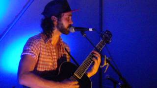 Video thumbnail of "Shakey Graves "Late July (partial)" 8-25-14 Pinckney Park Rowayton CT"