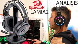 Redragon Lamia H320-1 Usb 7.1 Wired Gaming Headset Rgb Backlit Headphone  For Pc Ps4 Ps4 Pro Xbox One Xbox One S ,black - Earphones \u0026 Headphones -  AliExpress
