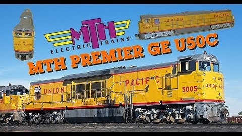 MTH Premier Union Pacific GE U50C O Gauge 3 Rail