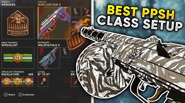 NEW HEROIC PPSH "IRON CURTAIN II" V2 ROCKET/BEST PPSH CLASS SETUP! (COD WW2) !!