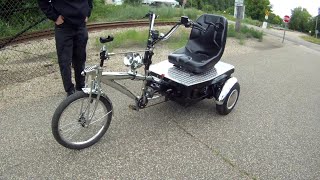 The fastest electric  trike  I ever seen . Amazing !