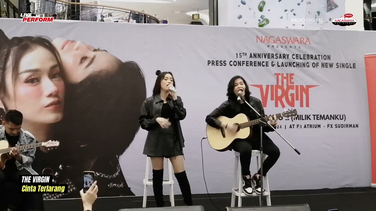 The Virgin - Cinta Terlarang Live (fX Sudirman)